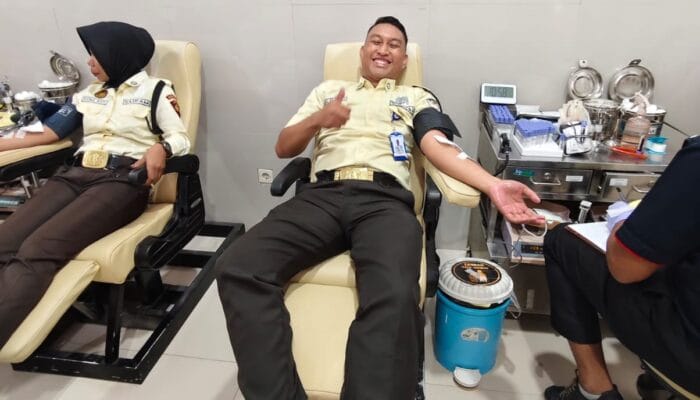 Donor Darah Meriahkan HUT ke-44 SATPAM, Bentuk Kepedulian Sosial Ditbinmas Polda Sultra