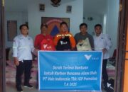 PT Vale Blok Pomalaa Sumbang Bantuan Bagi Korban Gempa
